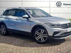 Silver Used 2021 VW Tiguan Elegance SUV | £20,995 (Fair price)