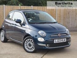 Blue Used 2023 Fiat 500 Hatchback | £11,495 (A bit pricey)