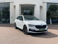 Moon white metallic Used 2023 Skoda Scala Monte Carlo Hatchback | £18,990 (Fair price)