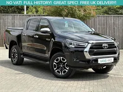 Black Used 2021 Toyota HiLux Pickup | £21,945 (Fair price)