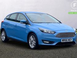 Blue Used 2016 Ford Focus Zetec Hatchback | £9,899 (Fair price)