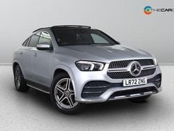 Silver Used 2022 Mercedes GLE350 AMG line Coupe | £45,975 (Fair price)