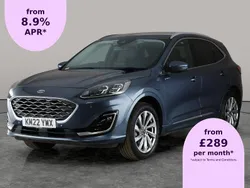 Blue Used 2022 Ford Kuga Vignale SUV | £19,729 (Fair price)