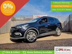 Black Used 2016 Hyundai Santa Fe Premium SUV | £9,640 (Super price)