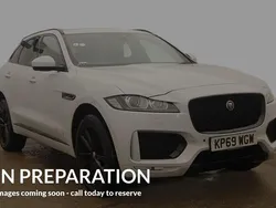 White Used 2019 Jaguar F-Pace Chequered Flag SUV | £20,920 (A bit pricey)