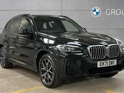 Black Used 2021 BMW X3 M Sport SUV | £31,050 (Fair price)
