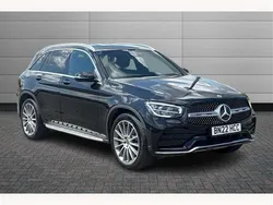Black Used 2022 Mercedes GLC220 AMG Line Premium SUV | £32,895 (Expensive)