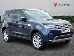 Blue Used 2017 Land Rover Discovery 5 HSE SUV | £19,200 (Fair price)