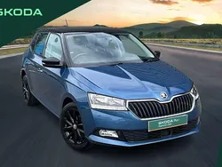 Blue Used 2021 Skoda Fabia Colour Edition Hatchback | £11,699 (Fair price)