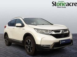White Used 2020 Honda CR-V Hybrid SUV | £19,995