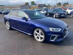 Blue Used 2020 Audi A4 S-Line Sedan | £21,495 (Fair price)