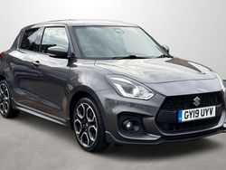 Grey metallic Used 2019 Suzuki Swift Sport Hatchback | £11,995 (Fair price)