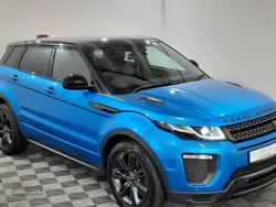 Blue Used 2017 Land Rover Range Rover evoque Landmark Estate | £12,690 (Good price)