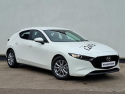 White New 2025 Mazda 3 Prime-Line Hatchback | £20,998 (Fair price)