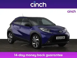 Blue Used 2023 Toyota Aygo Hatchback | £12,849 (Fair price)
