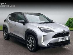 Silver metallic Used 2023 Toyota Yaris Hybrid Sport SUV | £22,390 (Good price)
