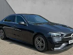 Metallic paintwork graphite grey Used 2023 Mercedes C300e AMG Line Premium Sedan | £33,185 (Good price)