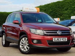 Red Used 2013 VW Tiguan Match SUV | £7,995 (Fair price)
