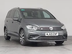 Grey Used 2019 VW Touran R-line MPV | £18,798 (Fair price)