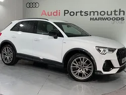 White Used 2025 Audi Q3 Black Edition SUV | £35,390 (Fair price)