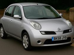 Silver Used 2008 Nissan Micra Acenta Hatchback | £2,795 (Fair price)