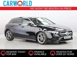 Black Used 2021 Mercedes A200 AMG line Hatchback | £15,032 (Good price)
