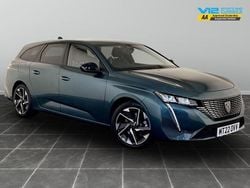 Blue Used 2022 Peugeot 308 Allure Premium Estate | £16,495 (Good price)