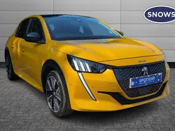 Yellow Used 2022 Peugeot 208 GT Hatchback | £16,476 (Fair price)