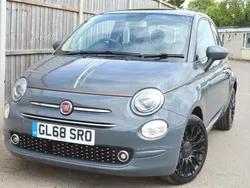 Grey Used 2018 Fiat 500 Collezione Hatchback | £7,949 (Fair price)