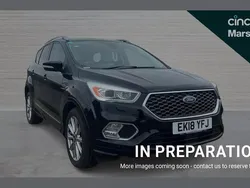 Black Used 2018 Ford Kuga Vignale SUV | £12,949 (Fair price)