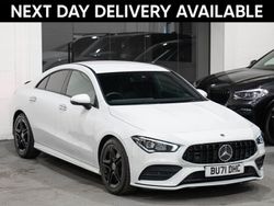 White Used 2022 Mercedes CLA200 AMG line Coupe | £29,994