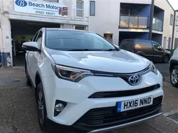 White Used 2016 Toyota RAV4 Business Edition SUV | £13,995 (Expensive)