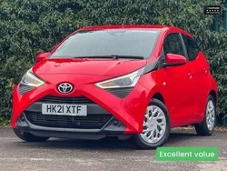 Red Used 2021 Toyota Aygo X-play Hatchback | £11,695 (Fair price)