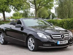 Black Used 2011 Mercedes E220 SE Cabriolet | £6,990 (Fair price)