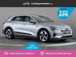 Silver Used 2020 Audi e-tron Design SUV | £22,197 (Fair price)