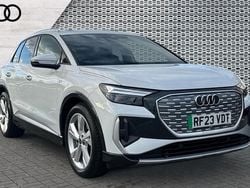 White Used 2023 Audi Q4 e-tron S-Line SUV | £27,771 (Good price)