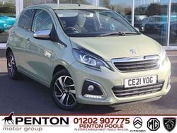 Green Used 2021 Peugeot 108 Collection Hatchback | £9,490 (Fair price)