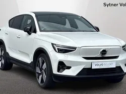 White Used 2024 Volvo EC40 Ultimate SUV | £32,000 (Fair price)