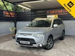Silver Used 2014 Mitsubishi Outlander SUV | £5,995 (Fair price)