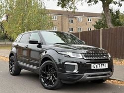 Black Used 2017 Land Rover Range Rover evoque SE SUV | £6,999 (Good price)