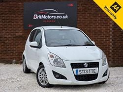 White Used 2013 Suzuki Splash SZ4 Hatchback | £5,895 (Fair price)