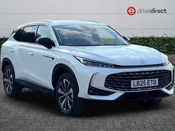 Solid white pearl Used 2024 MG HS Trophy SUV | £23,900