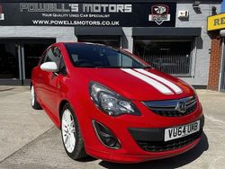 Red Used 2014 Vauxhall Corsa SRi Hatchback | £3,495 (Good price)