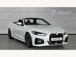 White Used 2021 BMW 420 M Sport Cabriolet | £29,990 (Super price)