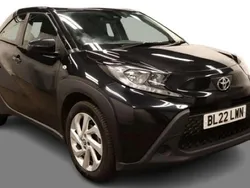 Black Used 2022 Toyota Aygo PURE Hatchback | £12,400 (Fair price)