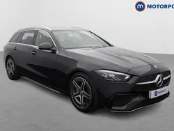 Black Used 2022 Mercedes C300 AMG line Estate | £26,949 (Good price)