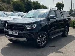 Black Used 2021 Ford Ranger Wildtrack Pickup | £17,950 (Good price)