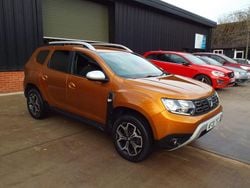 Orange Used 2020 Dacia Duster Prestige Hatchback | £9,495 (Fair price)