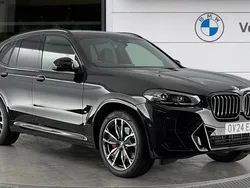 Black Used 2024 BMW X3 M Sport SUV | £40,778 (Fair price)
