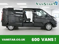 Black Used 2023 Ford Transit Custom Limited Estate | £24,689 (Fair price)